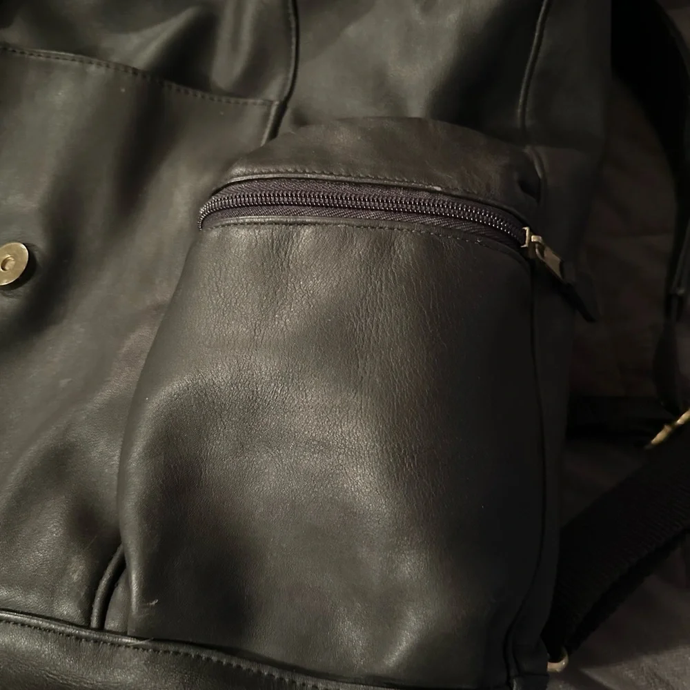 Coach Leather Backpack Vintage - Picture 5 of 13